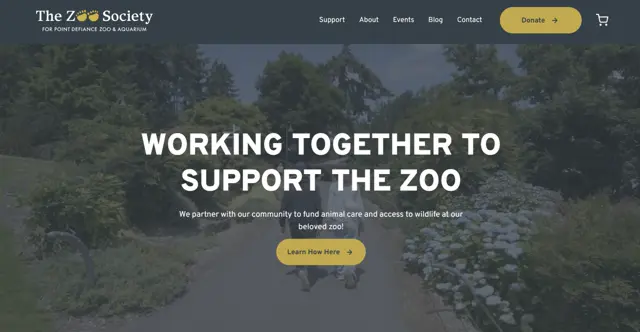 The Zoo Society Website